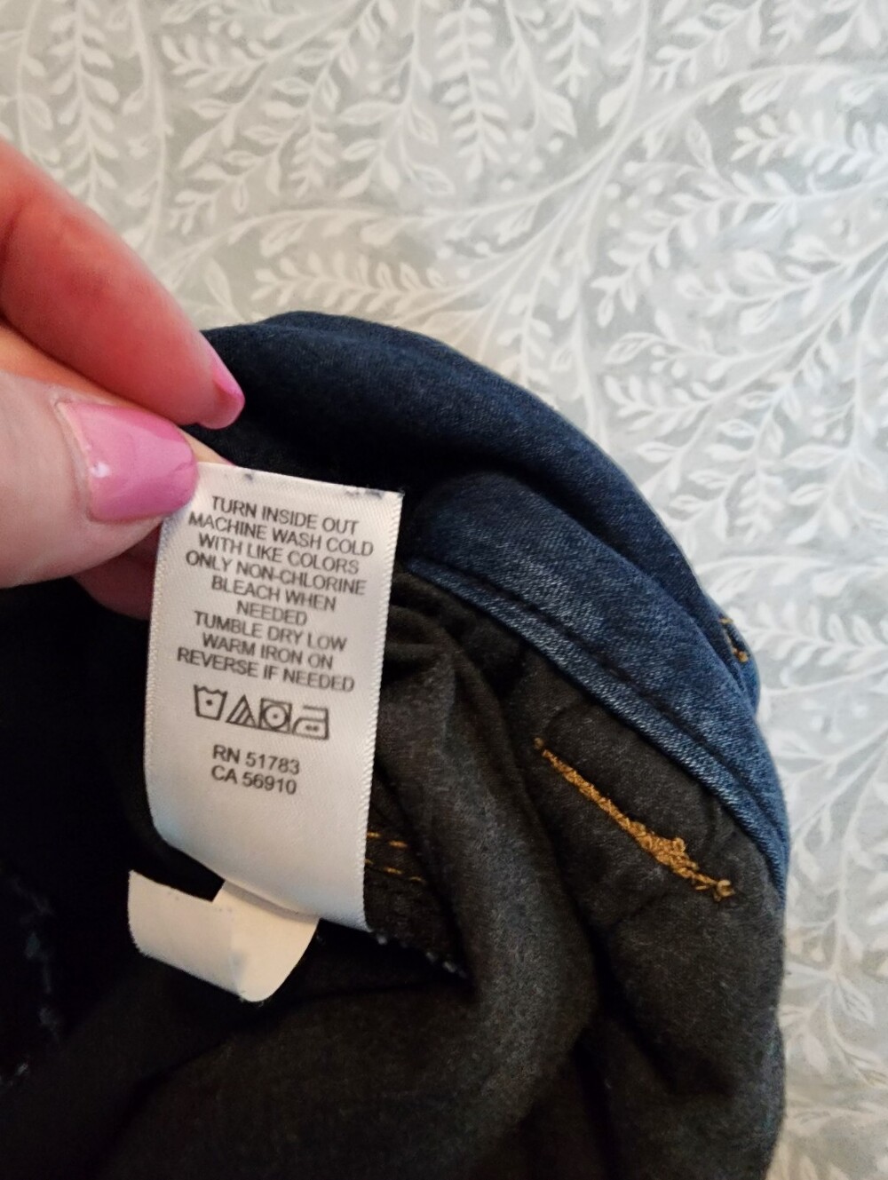 Plus Size M Jeans by Maurices High Rise Rolled Hem Cropped Jean, 18W - Picture 10 of 11